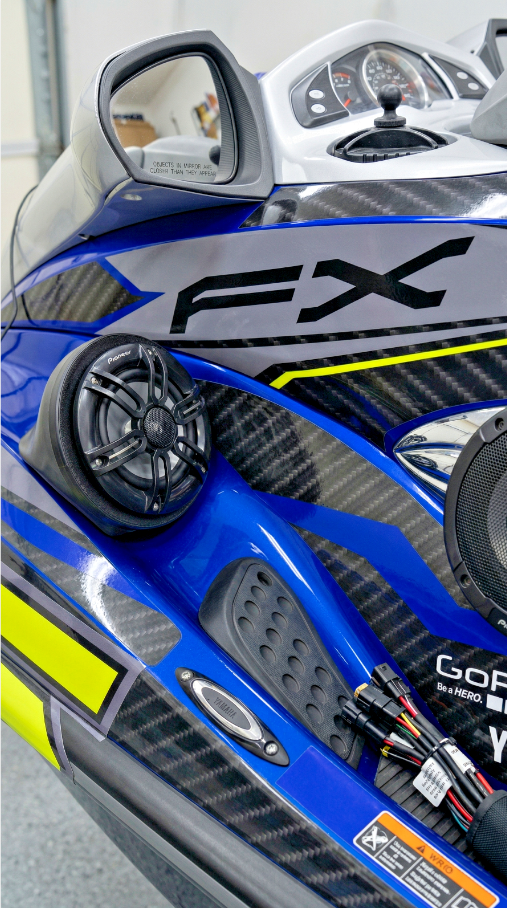 Yamaha FX 2005-2008 | Lautsprechergehäuse für 6,5"