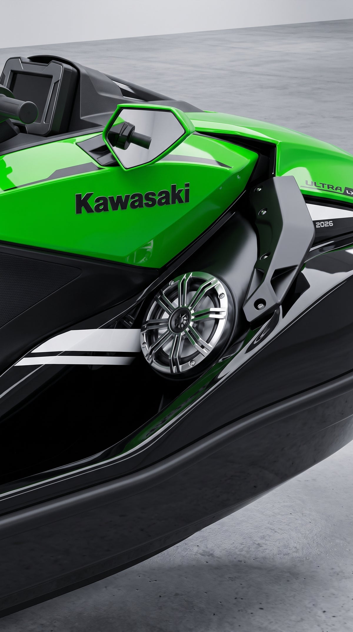 Kawasaki Ultra 2023-2026 | Lautsprechergehäuse für 6,5"