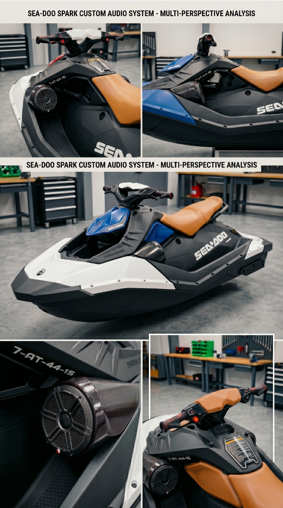 Sea Doo SPARK 2014-2023 | 6,5"-Lautsprechergehäuse