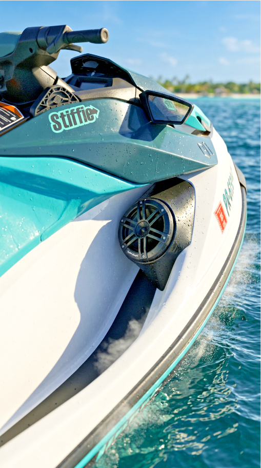 Sea-Doo GTI RXP 2021-2026 | Lautsprechergehäuse für 6,5"