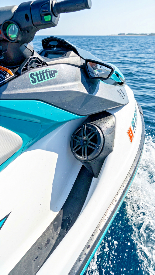 Sea-Doo GTI RXP 2021-2026 | Lautsprechergehäuse für 6,5"